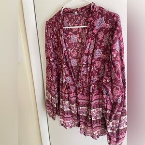 Women’s floral blouse